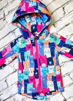 Куртка демисизонная термо мембрана размерный ряд 74-128