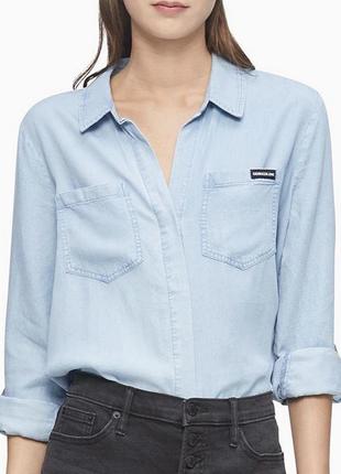 Calvin klein рубашка,  блузка женская оригинал .