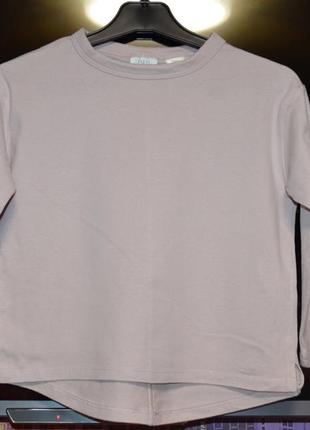 Реглан кофта зара пудра 3/4 года 2