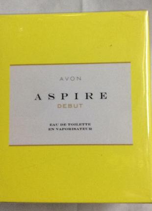 Парфюмерная вода avon aspire debut (50 мл)