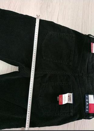 Вельветовые джинсы с  высокой посадкой tommy hilfiger jeans3 фото