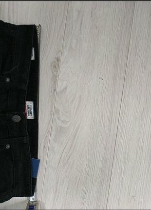 Вельветовые джинсы с  высокой посадкой tommy hilfiger jeans2 фото