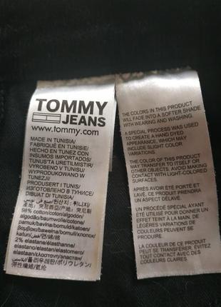 Вельветовые джинсы с  высокой посадкой tommy hilfiger jeans4 фото