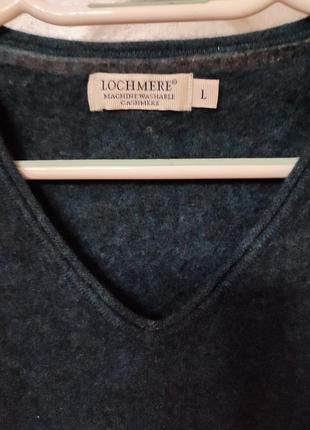 Кофта свитер премиум бренда lochmere изумрудного цвета7 фото