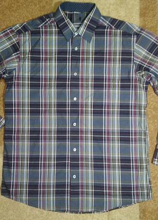 Хлопковая рубашка тсм tchibo, размер l-xl
