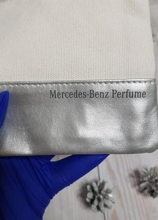 Комбинированная косметичка ( текстиль + кожзам ) mercedes-benz perfume
