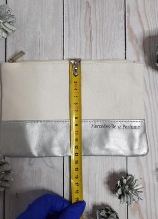 Комбинированная косметичка ( текстиль + кожзам ) mercedes-benz perfume