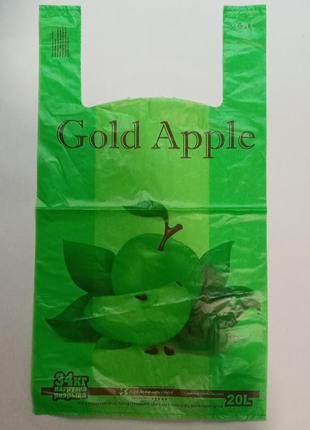 Пакет майка gold apple2 фото