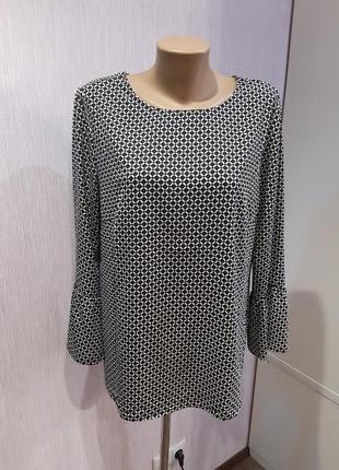 Женственная блуза от tchibo р.44 европ. наш 504 фото