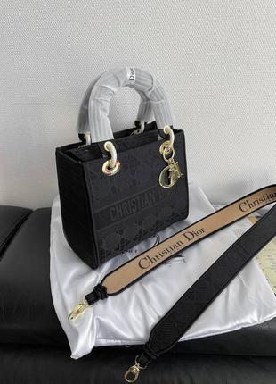 Lady black брендовая трикотажная черная шикарная сумка жіноча розкішна чорна сумочка відомий бренд2 фото