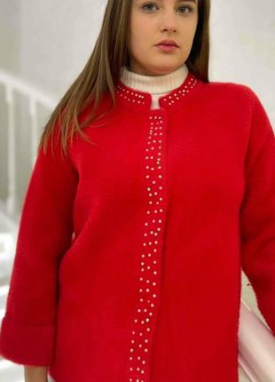 Шикарные нарябные полушубки,пальто, альпака.