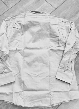 Burberry серая мужская рубашка р 52-54 оригинал новая хлопок5 фото