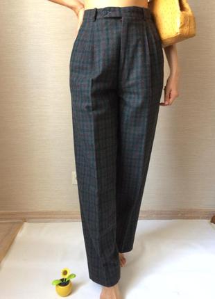 Шерстяные драповые женские брюки классика7 фото