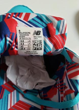 Яскраві кросівки спортивні кеди оригінал new balance сині блакитні червоні білі4 фото