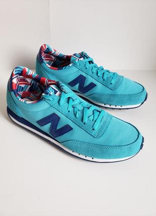 Яскраві кросівки спортивні кеди оригінал new balance сині блакитні червоні білі