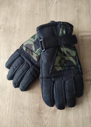 Мужские лыжные спортивные перчатки , германия.  размер 7