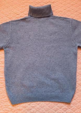 Теплый шерстяной свитер на м-l, состояние идеал3 фото