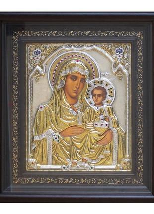 Иерусалимская икона божией матери loudaros, 42,5х37,7 см,(813-1467)