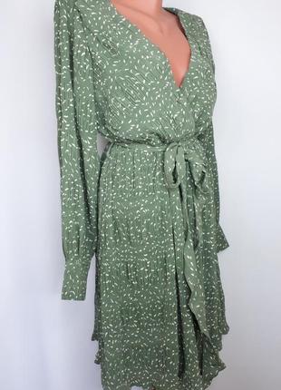 Мятное платье миди sisters point dresses(размер 36-38)6 фото