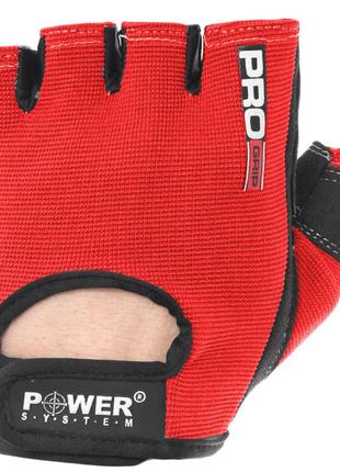 Перчатки для фитнеса и тяжелой атлетики power system pro grip ps-2250 red xs3 фото