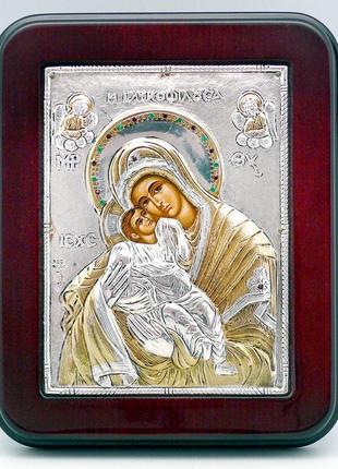 Икона богородицы «сладкое лобзание» («гликофилуса»), 14х18 см.,(813-1396)