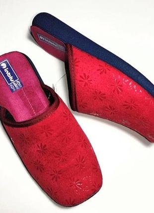 Новые яркие, качественные тапочки для девочки тм inblu.