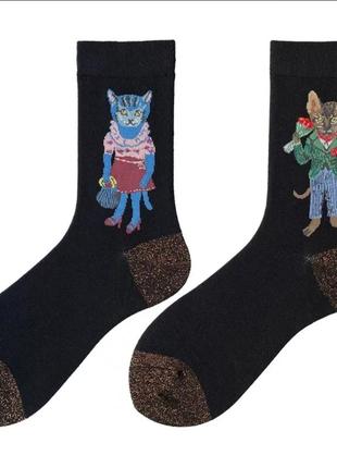 Имиджевые носки ,носки с котиками, забавные носки,крутые носки,1 фото
