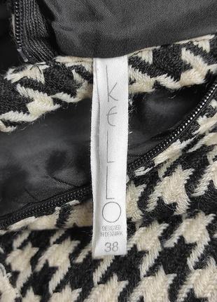 Вовняна спідниця гусинная лапка3 фото