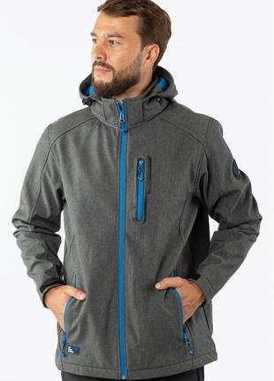 Ветровка мужская avecs softshell1 фото