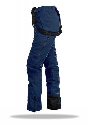 Горнолыжные брюки женские freever wf 21654 темно-синие2 фото