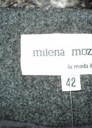 Полушерстяное итальянское пальто от milena mozart размер: 52-xl  или 50