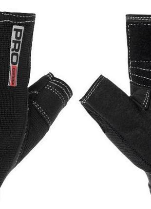 Рукавички для фітнесу і важкої атлетики power system pro grip ps-2250 black xl1 фото