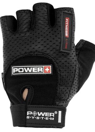 Перчатки для фитнеса и тяжелой атлетики power system power plus ps-2500 black xl