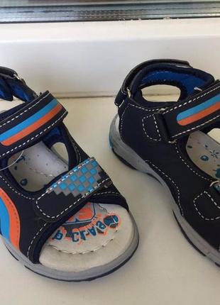 Босоножки сандали для мальчика cbt.t размеры 22, 24, 26