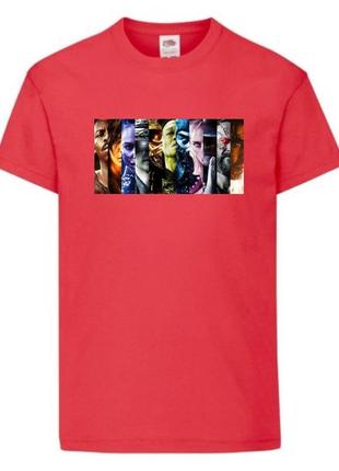 Футболка детская мортал комбат 005 (mtc 005) красная 104-116-128-140-152-164
