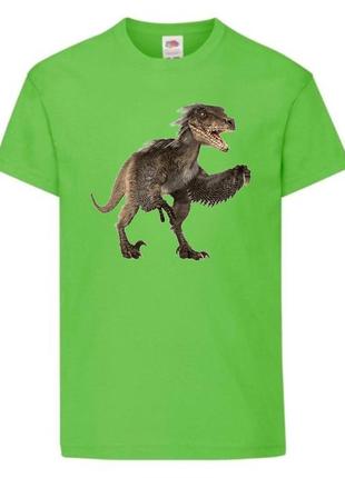 Футболка jurasic_park_0015 салатовая 98-104-116-128-140-152-164