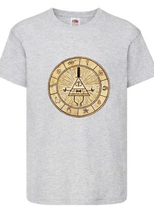 Футболка детская гравити фолз (gravity falls) серая (gf  gr-1)