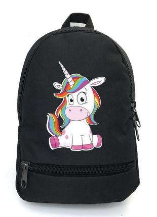 Рюкзак детский единорог 0022 ( unicorn ) cappuccino toys edn-0022 black черный