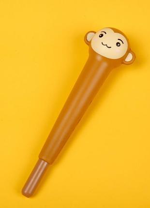 Набір ручок масляних 0.7 мм bp5028 squishy monkey (2шт)