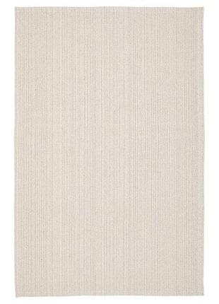 Tiphede тіпхеде, килим, пласке плетіння, натуральний, кремово-білий120x180 см