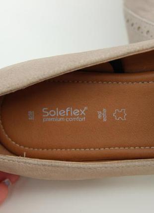 Кожаные лоферы soleflex 25 см3 фото