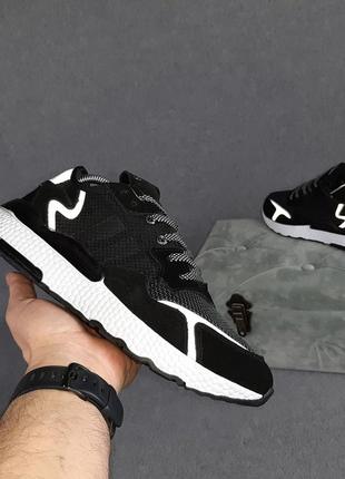 Кросівки чоловічі adidas адідас nite jogger1 фото