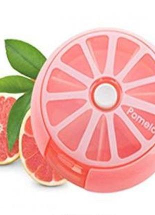 Таблетница citrus pill box грейфрут