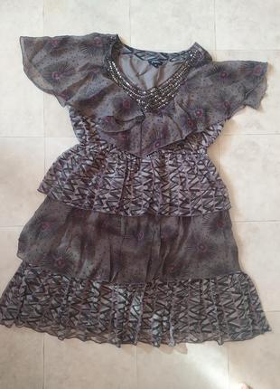 Платье шифон р. 14