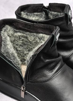 Зимние мужские кожаные угги ❄️3 фото