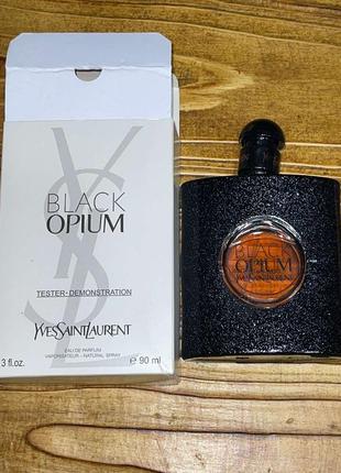 Парфюмированная вода тестер yves saint laurent black opium