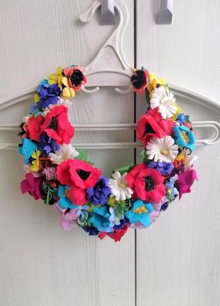 Вінок, вінок народний, віночок на голову, віночок