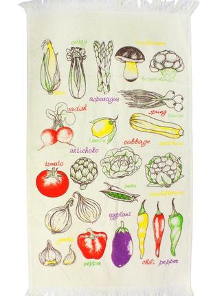 Рушник кухонне овочі 40x60 див. (41673)