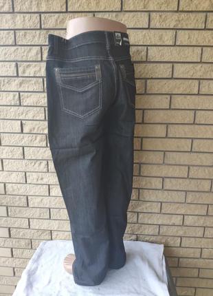 Джинсы мужские коттоновые стрейчевые, большие размеры на высокий рост wvs3 фото