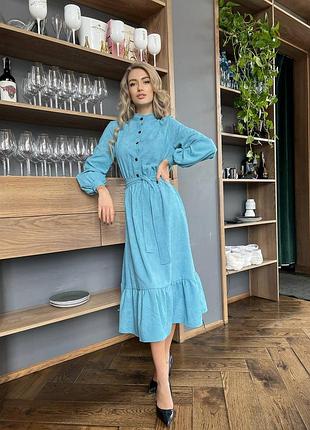 Платье вельвет 🥰🥰 новинка 4